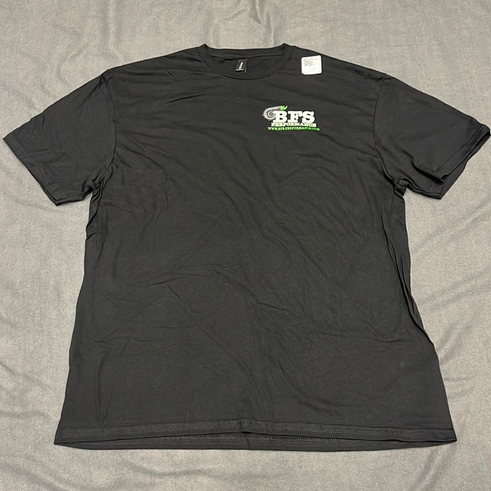 BFS Performance Men’s Black Short Sleeve T-Shirt Size XL